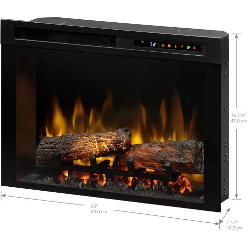  Dimplex 26 Multi-Fire XHD Firebox With Logs