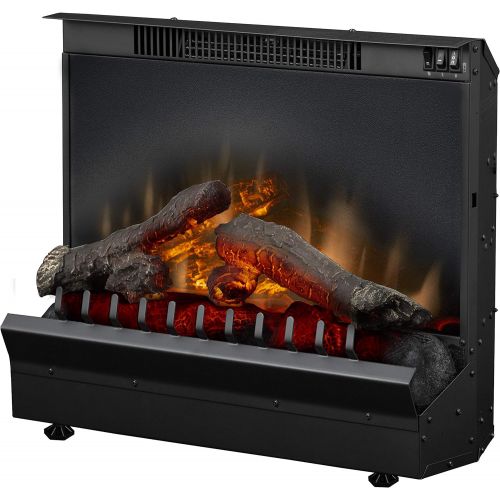  Dimplex Deluxe 23 Electric Fireplace Insert, Model: DFI2310, 120V, 1375W, 12.5 Amps, Black