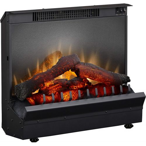  Dimplex Deluxe 23 Electric Fireplace Insert, Model: DFI2310, 120V, 1375W, 12.5 Amps, Black