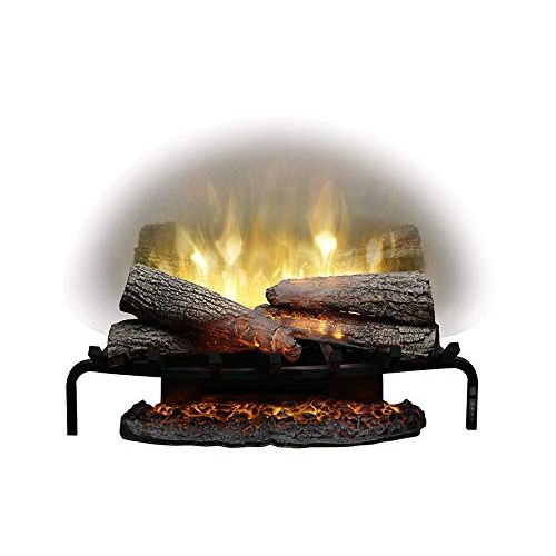  DIMPLEX Revillusion 25 Plug-In In Electric Fireplace Log Set Model: RLG25), 120V, 1500W, 12.5 Amps Black