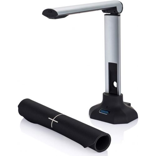  [아마존베스트]DINGYI Portable 8MP USB Document Camera Scanner with Auto-Focus and LED Supplemental Light. Excellent for Teacher Web Classroom Library and Office Conferencing