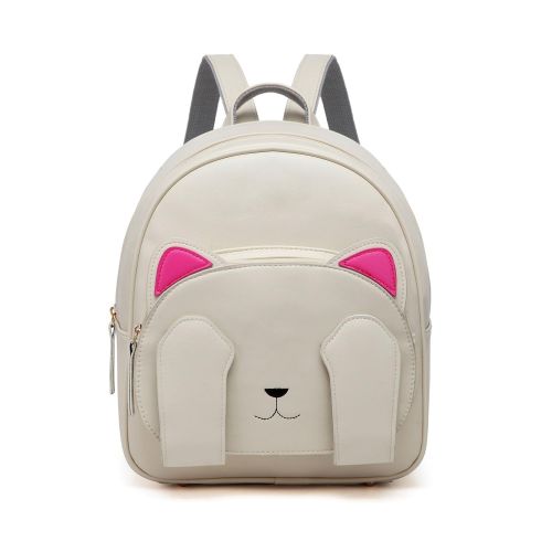  DIOMO Girls Backpacks Purse, Cute Cat Small Preschool Bags, Fashion Animal Travel Daypack for Kids