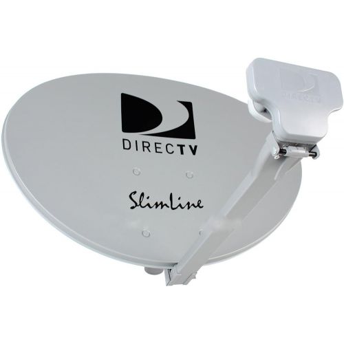  4 KIT SWM DIRECTV KAKU HD SL3 SLIMLINE MPEG4 3 LNBF COMPLETE DISH ANTENNAS WPOWER SUPPLY 4 4WAY SPLITTERS