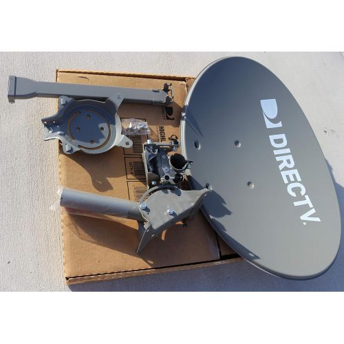  DIRECTV AU9-SL3-SWM Three LNB KaKu Slim Line Dish Antenna SL-3 LNB Combo