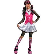 DISC0UNTST0RE Girls - Monster High Draculaura Child Costume Deluxe Sm Halloween Costume