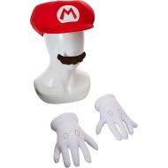 Nintendo Super Mario Brothers Mario Child Accessory Kit, One Color, One Size Child