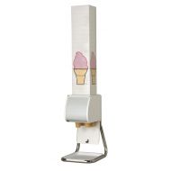 DISPENSE-RITE Dispense-Rite 812483015613 BCDS-BFL Ice Cream Cone Dispenser, 15-12 H x 9 W x 11-14 D, White