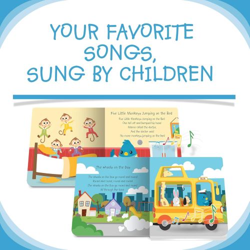  [아마존베스트]DITTY BIRD Baby Sound Book: Our Children’s Songs Musical Book is The Perfect Toys for 1 Year Old boy and 1 Year Old Girl Gifts. Educational Music Toys for Toddlers 1-3. Award-Winni