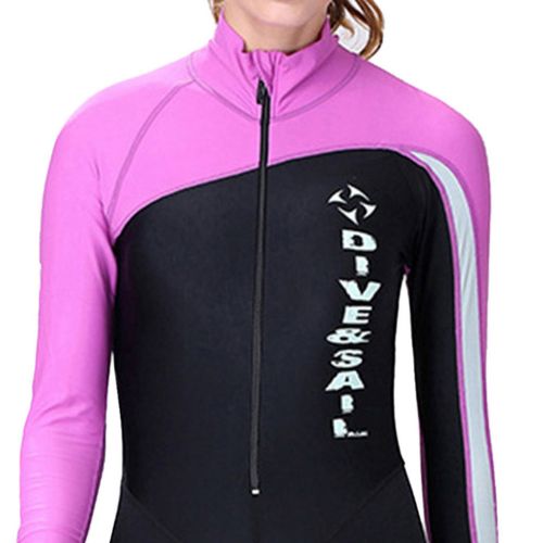  DIVE & SAIL Women 1.5mm One Piece UV Protection Wetsuit for Diving Snorkeling Swimming