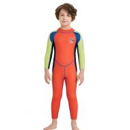 DIVE & SAIL Kids Wetsuit 2.5mm Neoprene Keep Warm for Diving Swimming Canoeing UV Protection