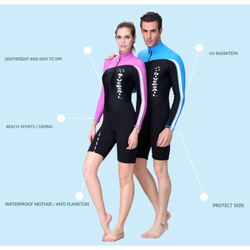  DIVE & SAIL Men 1.5mm One Piece UV Protection Wetsuit for Diving Snorkeling Swimming