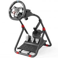 DIWANGUS Racing Steering Wheel Stand Collapsible Tilt-Adjustable Racing Stand for Logitech G920 G29 G923 Supporting Thrustmaster T300 T150 TX T248 458 Xbox PS4 PS5 PC