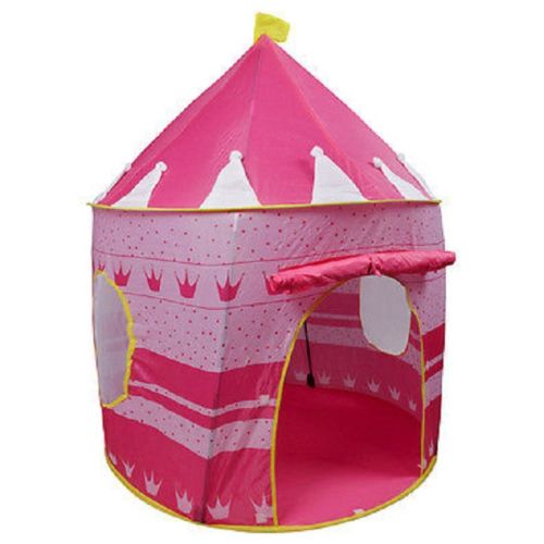  DIY Creations Play Tent 2-in-1 Tunnel Boy Girl Princess Indoor Outdoor Cubby Pop Up House Party