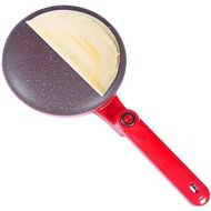 [아마존베스트]DIYArts Electric Crepe Maker, Non-Stick Pizza / Pancake Frying Pan, Baking Mould, Food-Grade Non-Stick Coating, Kitchen Cooking Tool for Blintzes / Eggs / Bacon