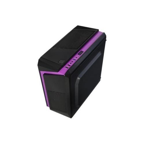  DIYPC DIY-F2-P BlackPurple SPCC MicroATX Mini Tower Computer Case