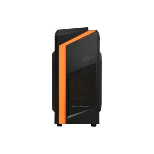  DIYPC DIY-F2-O BlackOrange USB 3.0 Micro-ATX Mini Tower Gaming Computer Case w