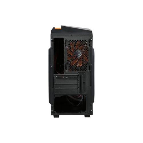  DIYPC DIY-F2-O BlackOrange USB 3.0 Micro-ATX Mini Tower Gaming Computer Case w