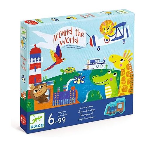  DJECO Around The World Board Game