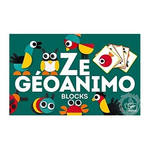  DJECO Ze Geoanimo Construction Toy, Green