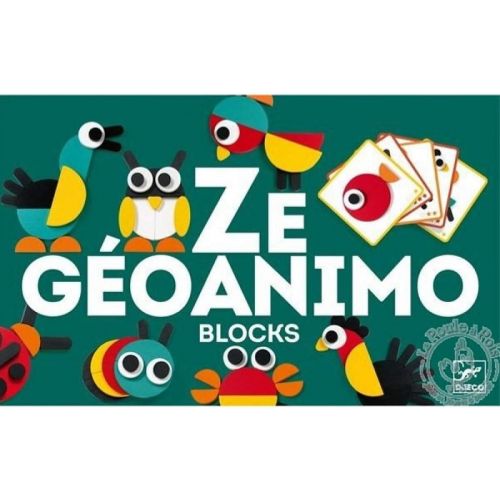  DJECO Ze Geoanimo Construction Toy, Green