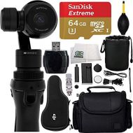 DJI Osmo Handheld 4K Camera and 3-Axis Gimbal 32GB Bundle 6PC Accessory Kit. Includes SanDisk Extreme 64GB MicroSDXC UHS
