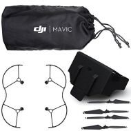 DJI Mavic Pro 5PC Accessory Kit - Includes 2x Pairs DJI Quick Release Folding Propellers for Mavic Drone + DJI Aircraft Sleeve + DJI Monitor Hood for Remote Controller + DJI Mavic