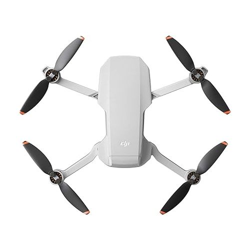 디제이아이 DJI Mini 2 ? Ultralight and Foldable Drone Quadcopter, 3-Axis Gimbal with 4K Camera, 12MP Photo, 31 Mins Flight Time, OcuSync 2.0 10km HD Video Transmission, QuickShots, Gray