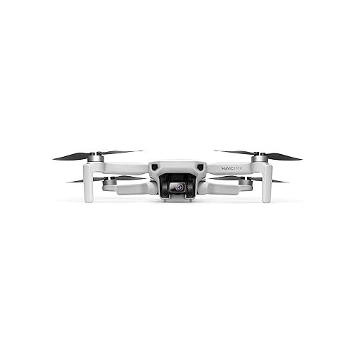 디제이아이 DJI Mavic Mini - Drone FlyCam Quadcopter UAV with 2.7K Camera 3-Axis Gimbal GPS 30min Flight Time, less than 0.55lbs, Gray