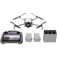 DJI Mini 4 Pro Fly More Combo Plus with DJI RC 2, Mini Drone with 4K HDR Video, 3 Intelligent Flight Battery Plus for up to 135 Mins Flight Time, Smart Return to Home, Drone with Camera for Beginners