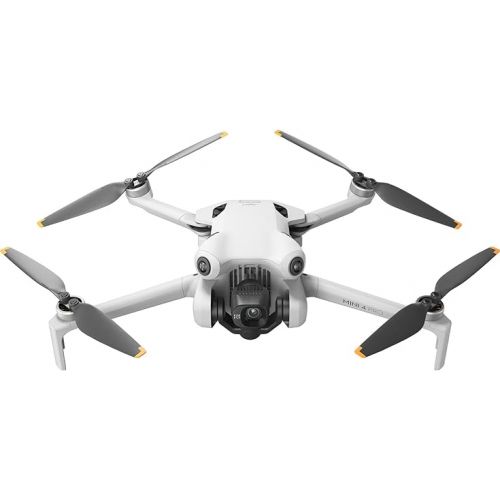 디제이아이 DJI Mini 4 Pro Folding Drone with RC 2 Remote (With Screen) Fly More Combo, 4K HDR Video Camera for Adults, Under 249g, Omnidirectional Sensing, 3 Batteries Bundle with 128 gb SD Card Strobe Lights and More