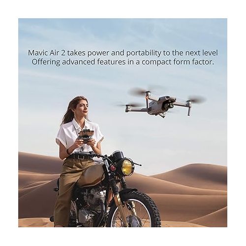 디제이아이 DJI Mavic Air 2 Fly More Combo - Drone Quadcopter UAV with 48MP Camera 4K Video 8K Hyperlapse 1/2