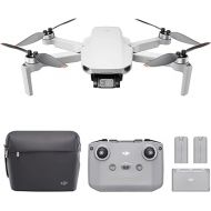 DJI Mini 2 Fly More Combo - Ultralight Foldable Drone, 3-Axis Gimbal with 4K Camera, 12MP Photos, 31 Mins Flight Time, OcuSync 2.0 10km HD Video Transmission, QuickShots, Gray
