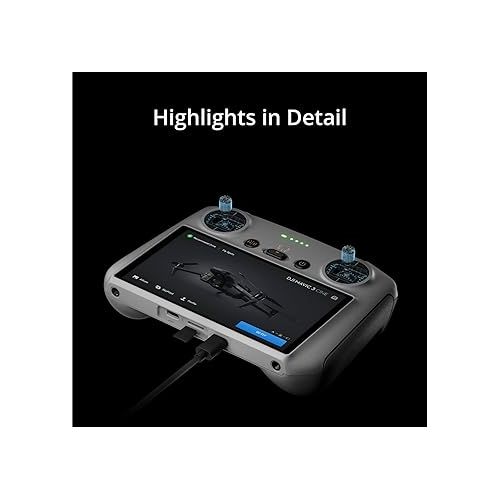 디제이아이 DJI Remote Controller for DJI Mini 3 Pro, Mavic 3/Cine/Classic and Air 2S Drone