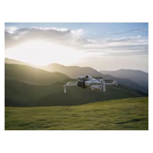 디제이아이 DJI Mini 4 Pro Folding Drone with RC-N2 Remote (No Screen) 4K HDR Video, Under 249g, 34 Mins Flight Time, Omnidirectional Vision Sensing Bundle with 1 Year DJI Care Refresh Plan & Accessories