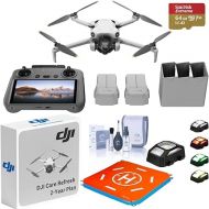 NEW DJI Mini 4 Pro Drone Fly More Combo, Bundle with DJI Mini 4 Pro Care Refresh 2-Year Plan for Aerial Photography Enthusiasts With 20