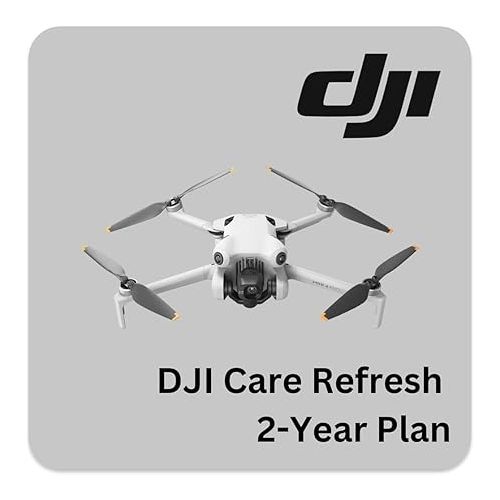 디제이아이 NEW DJI Mini 4 Pro Drone Fly More Combo, Bundle with DJI Mini 4 Pro Care Refresh 2-Year Plan for Aerial Photography Enthusiasts With 20