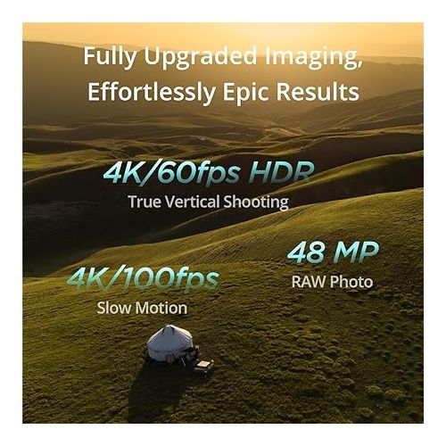 디제이아이 NEW DJI Mini 4 Pro Drone Fly More Combo, Bundle with DJI Mini 4 Pro Care Refresh 2-Year Plan for Aerial Photography Enthusiasts With 20