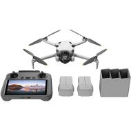 DJI Mini 4 Pro Fly More Combo with DJI RC 2, Mini Drone with 4K HDR Video, Under 0.549 lbs/249 g, 3 Batteries for up to 102 Mins Flight Time, Smart Return to Home, Drone with Camera for Beginners