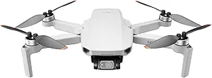 DJI Mini 2 - Ultralight and Foldable Drone Quadcopter, 3-Axis Gimbal with 4K Camera, 12MP Photo, 31 Mins Flight Time, OcuSync 2.0 10km HD Video Transmission, QuickShots Gray