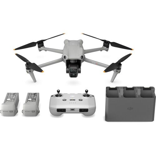 디제이아이 DJI Air 3 Drone Fly More Combo with RC-N2 & Essential Accessory Kit