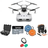 DJI Mini 3 Drone with RC-N1 Remote & Hard-Shell Travel Case Kit