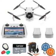 DJI Mini 3 Drone with DJI RC Remote & Essential Accessory Kit (Fly More Combo)