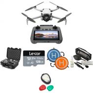 DJI Mini 4 Pro Drone with RC 2 and Memory Card/Landing Pad Kit