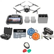 DJI Mini 4 Pro Drone Fly More Combo Plus with RC 2 and Memory Card/Landing Pad Kit