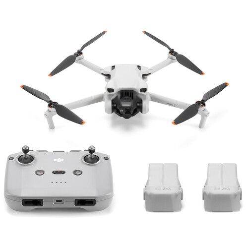 디제이아이 DJI Mini 3 Drone with RC-N1 Remote & Travel Case Kit (Fly More Combo)