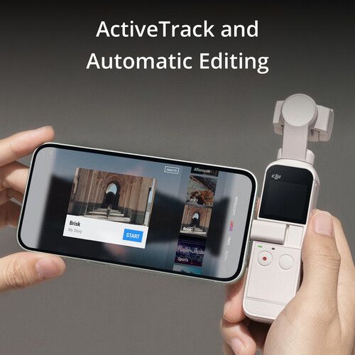 디제이아이 DJI Pocket 2 Gimbal Exclusive Combo (Sunset White)