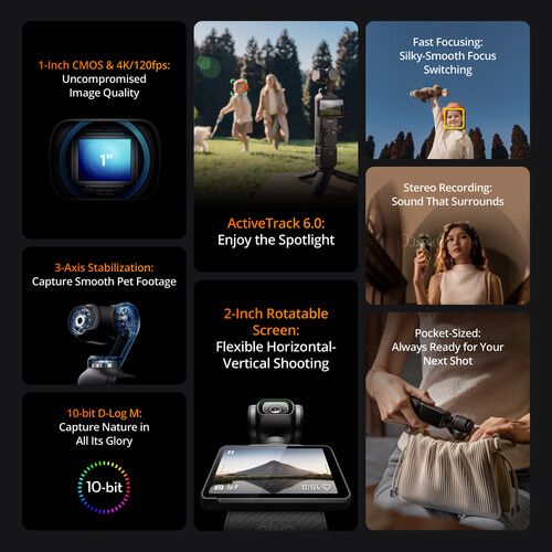 디제이아이 DJI Osmo Pocket 3 Creator Combo