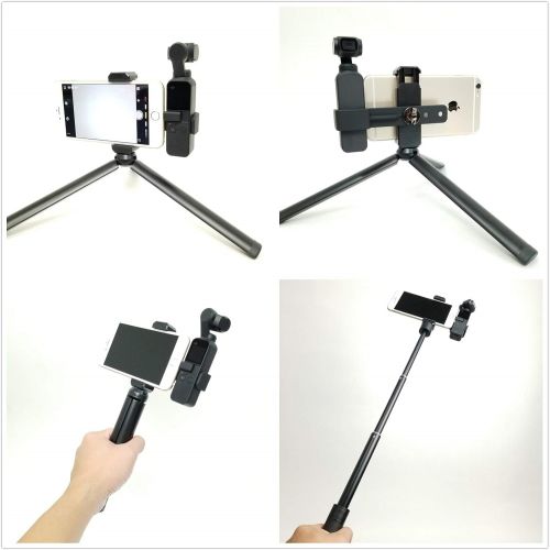 디제이아이 [아마존베스트]Sure RC DJI OSMO Pocket 3 Axis Gimbal Camera Elite Combo Bundle with ND & Rotating Polarizer Filter Set, Extension Rod/Selfie Stick, Tripod & Must Have Accessories