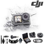 [아마존베스트]DJI Osmo Action 4K Camera + Memory Card Wallet + USB Reader + Battery + Cleaning Kit + Microfiber Cloth & More