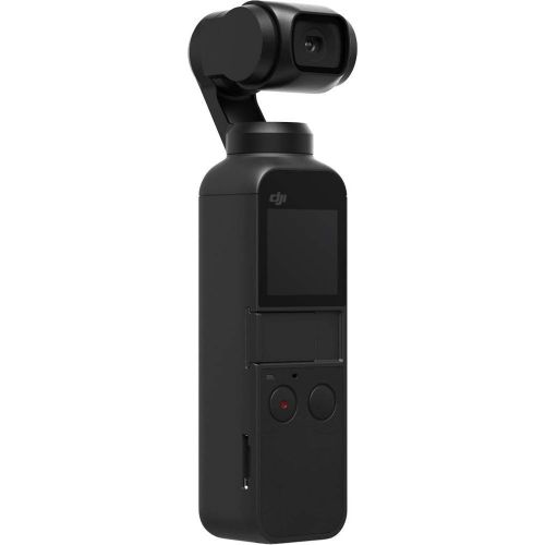 디제이아이 [아마존베스트]DJI Osmo Pocket 3 Axis Gimbal Camera - Memory Card Wallet & USB Card Reader - Monopod 70 inch - Cleaning Kit & More